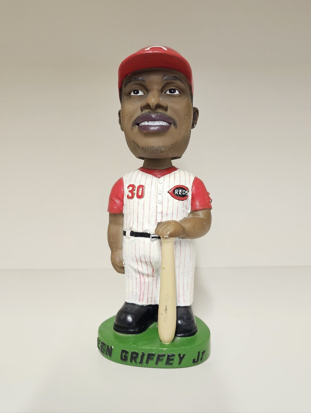 Vintage Ken Griffey Jr. Bobblehead Figure - Reds